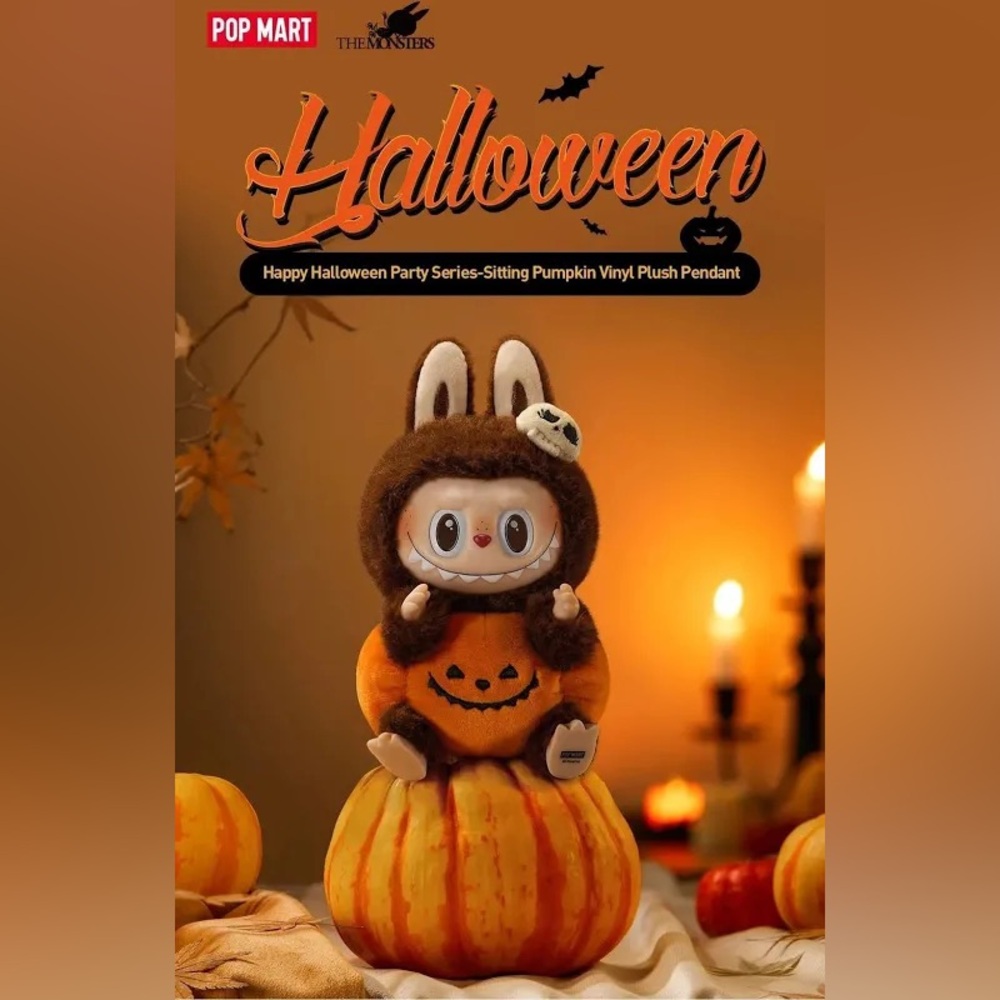 Authentic Popmart “Happy Halloween” Party-Series Labubu